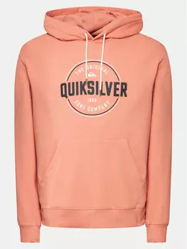 Толстовка обычного кроя Quiksilver, оранжевый