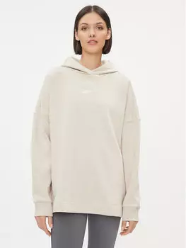 Толстовка обычного кроя Reebok, бежевый