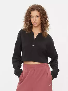 Толстовка обычного кроя Reebok, черный