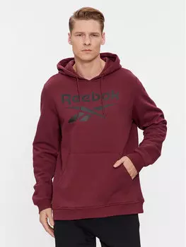 Толстовка обычного кроя Reebok, красный
