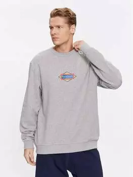 Толстовка обычного кроя Reebok, серый