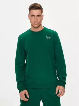 Толстовка обычного кроя Reebok, зеленый