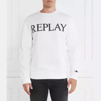 Толстовка обычного кроя Replay, белый