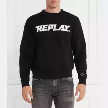 Толстовка обычного кроя Replay, черный