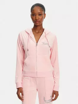 Толстовка обычного кроя Robertson JCBAS125805 Juicy Couture, розовый
