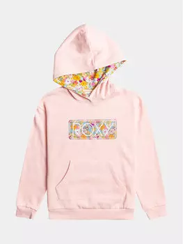 Толстовка обычного кроя Roxy, розовый