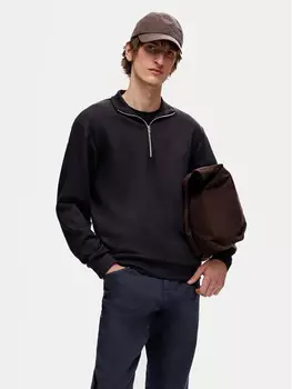 Толстовка обычного кроя Selected Homme, черный