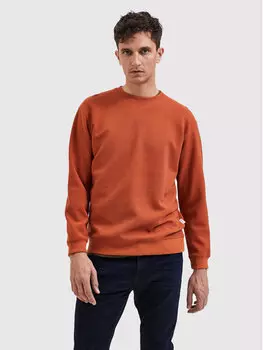 Толстовка обычного кроя Selected Homme, коричневый