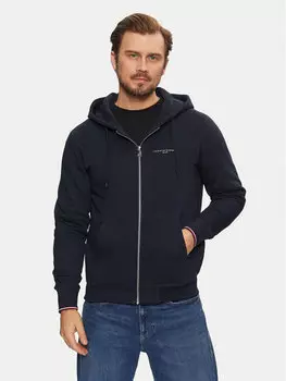 Толстовка обычного кроя Small Logo MW0MW37687 Tommy Hilfiger, синий