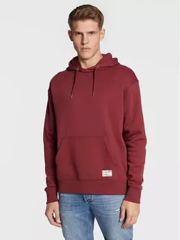 Толстовка обычного кроя Solid, красный