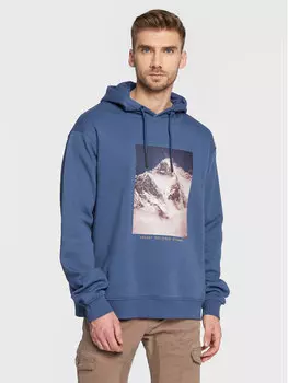 Толстовка обычного кроя Solid, синий