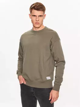 Толстовка обычного кроя Solid, зеленый