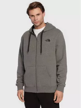 Толстовка обычного кроя The North Face, серый