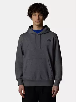Толстовка обычного кроя The North Face, серый