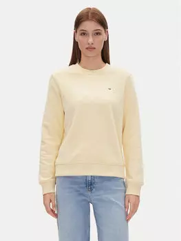 Толстовка обычного кроя Tjw Reg S Flag Crew DW0DW19959 Tommy Jeans, желтый