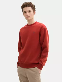 Толстовка обычного кроя Tom Tailor Denim, красный