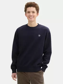 Толстовка обычного кроя Tom Tailor Denim, синий