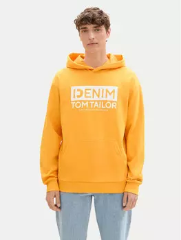 Толстовка обычного кроя Tom Tailor Denim, желтый