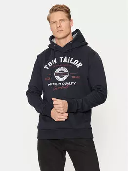 Толстовка обычного кроя Tom Tailor, синий