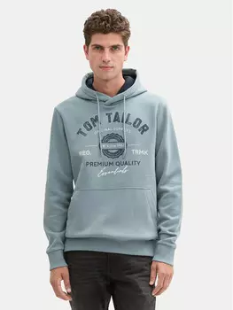 Толстовка обычного кроя Tom Tailor, зеленый