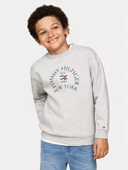 Толстовка обычного кроя Tommy Hilfiger, серый