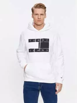 Толстовка обычного кроя Tommy Jeans, белый