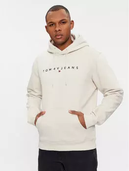Толстовка обычного кроя Tommy Jeans, бежевый