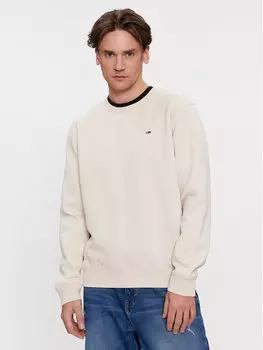 Толстовка обычного кроя Tommy Jeans, бежевый