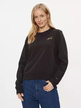 Толстовка обычного кроя Tommy Jeans, черный