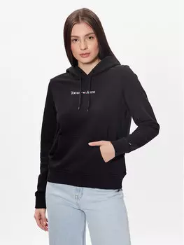 Толстовка обычного кроя Tommy Jeans, черный