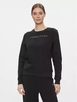 Толстовка обычного кроя Tommy Jeans, черный