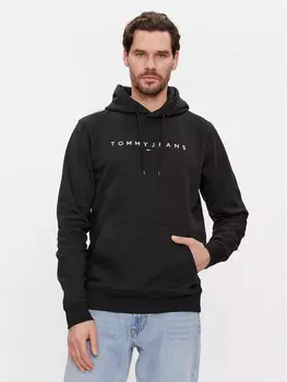 Толстовка обычного кроя Tommy Jeans, черный