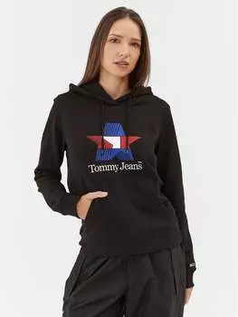 Толстовка обычного кроя Tommy Jeans, черный