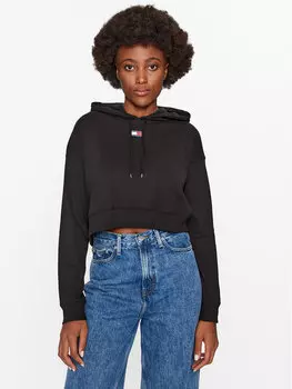 Толстовка обычного кроя Tommy Jeans, черный