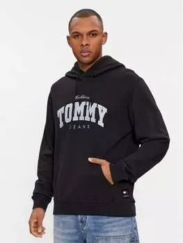 Толстовка обычного кроя Tommy Jeans, черный