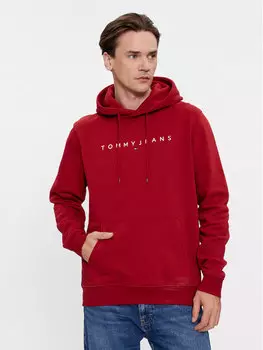 Толстовка обычного кроя Tommy Jeans, красный