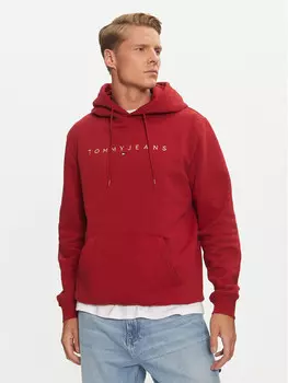 Толстовка обычного кроя Tommy Jeans, красный