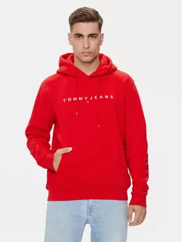 Толстовка обычного кроя Tommy Jeans, красный