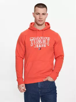 Толстовка обычного кроя Tommy Jeans, оранжевый