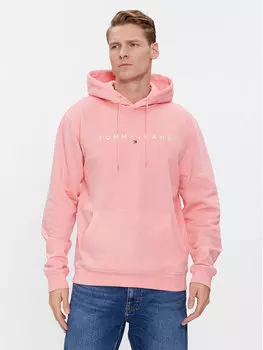 Толстовка обычного кроя Tommy Jeans, розовый