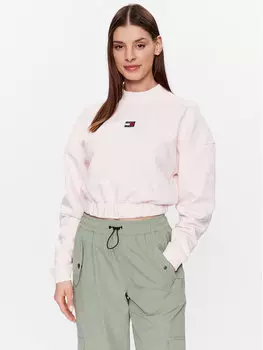 Толстовка обычного кроя Tommy Jeans, розовый