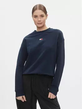 Толстовка обычного кроя Tommy Jeans, синий