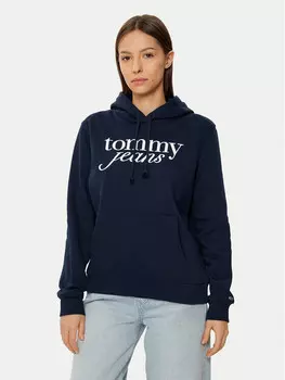 Толстовка обычного кроя Tommy Jeans, синий