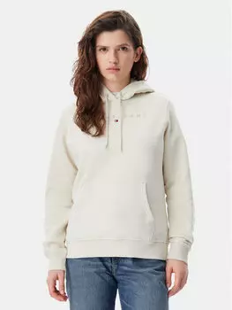 Толстовка обычного кроя Tonal Linear DW0DW20304 Tommy Jeans, бежевый