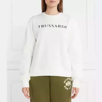 Толстовка обычного кроя Trussardi, белый
