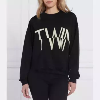 Толстовка обычного кроя Twin-Set, черный