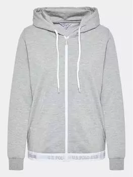 Толстовка обычного кроя U.S. Polo Assn., серый