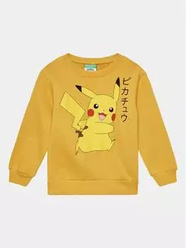 Толстовка обычного кроя United Colors Of Benetton, желтый