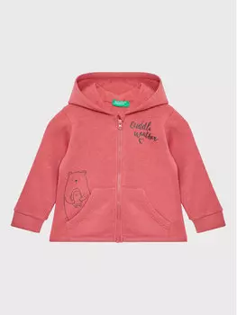 Толстовка обычного кроя United Colors Of Benetton, розовый