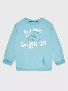 Толстовка обычного кроя United Colors Of Benetton, синий